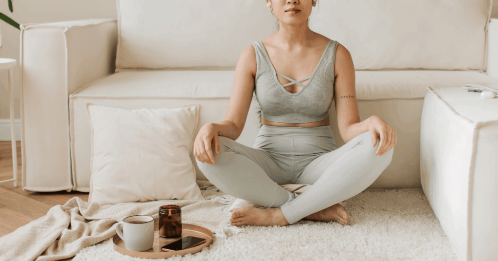 Weniger Zeug weniger Stress